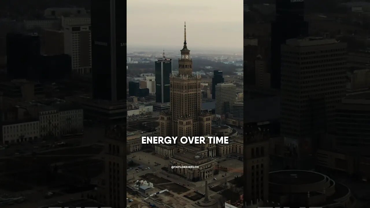 Energy OVER Time #shorts