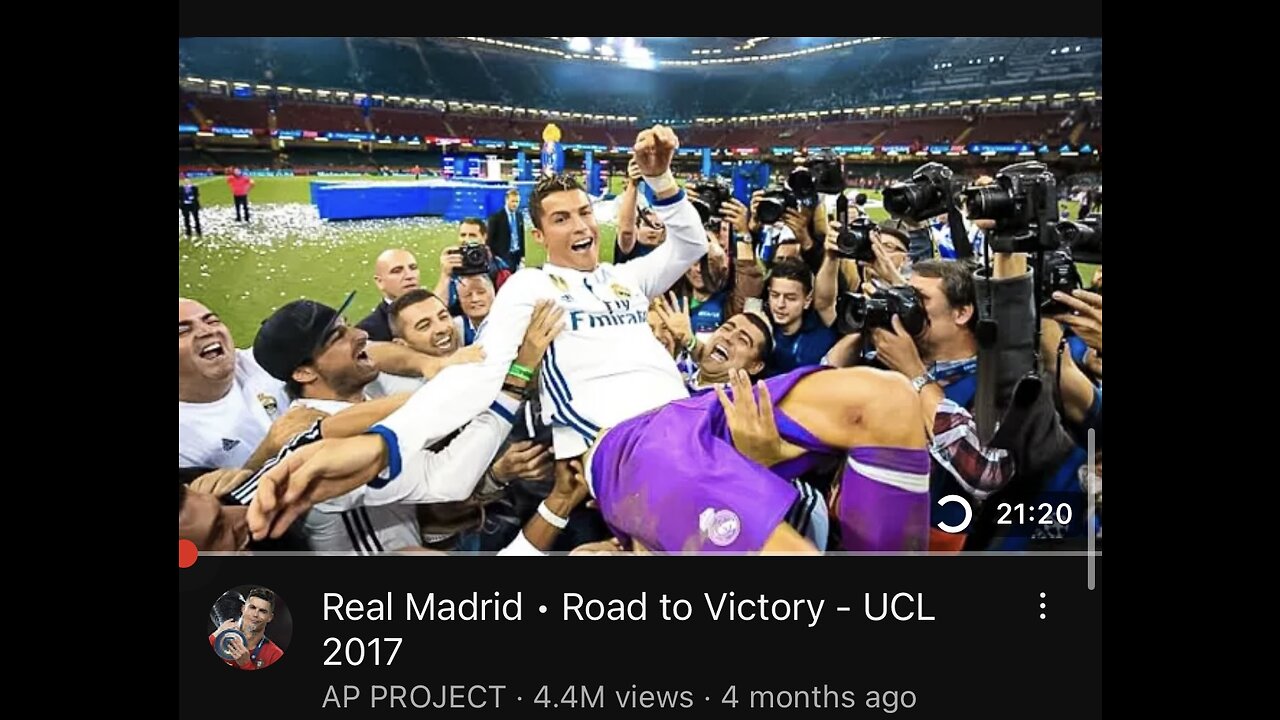 Real Madrid • Road to Victory - UCL 2017 AP PROJECT • 4.4M views • 4 months ago