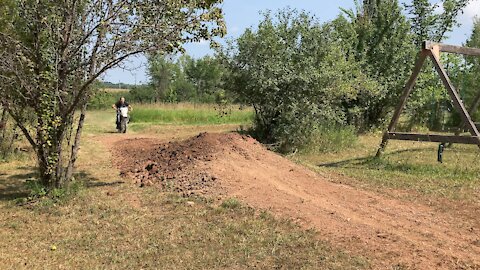 Drz400 jump