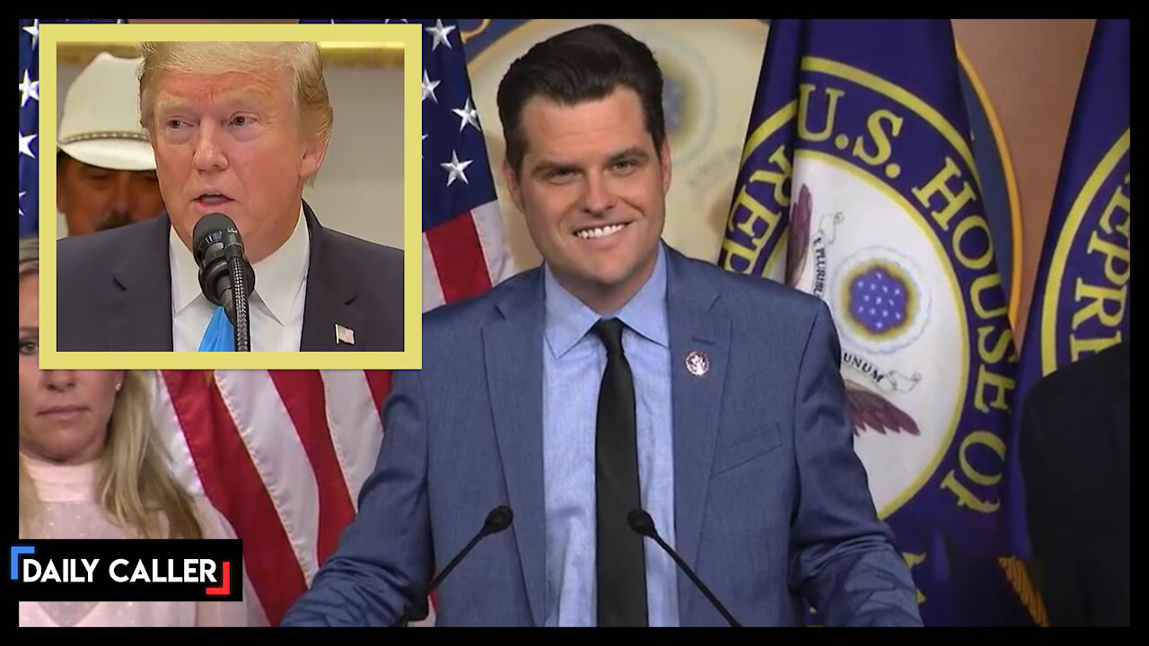 Matt Gaetz Said He Would Want Trump To Be Speaker Of The House