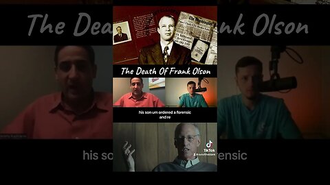 The Death Of Frank Olson pt: 1
