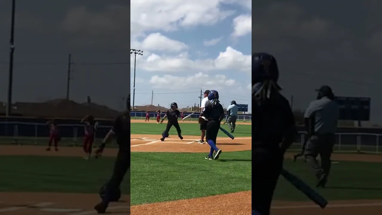 Funny video from softball game. 🤣 🤔