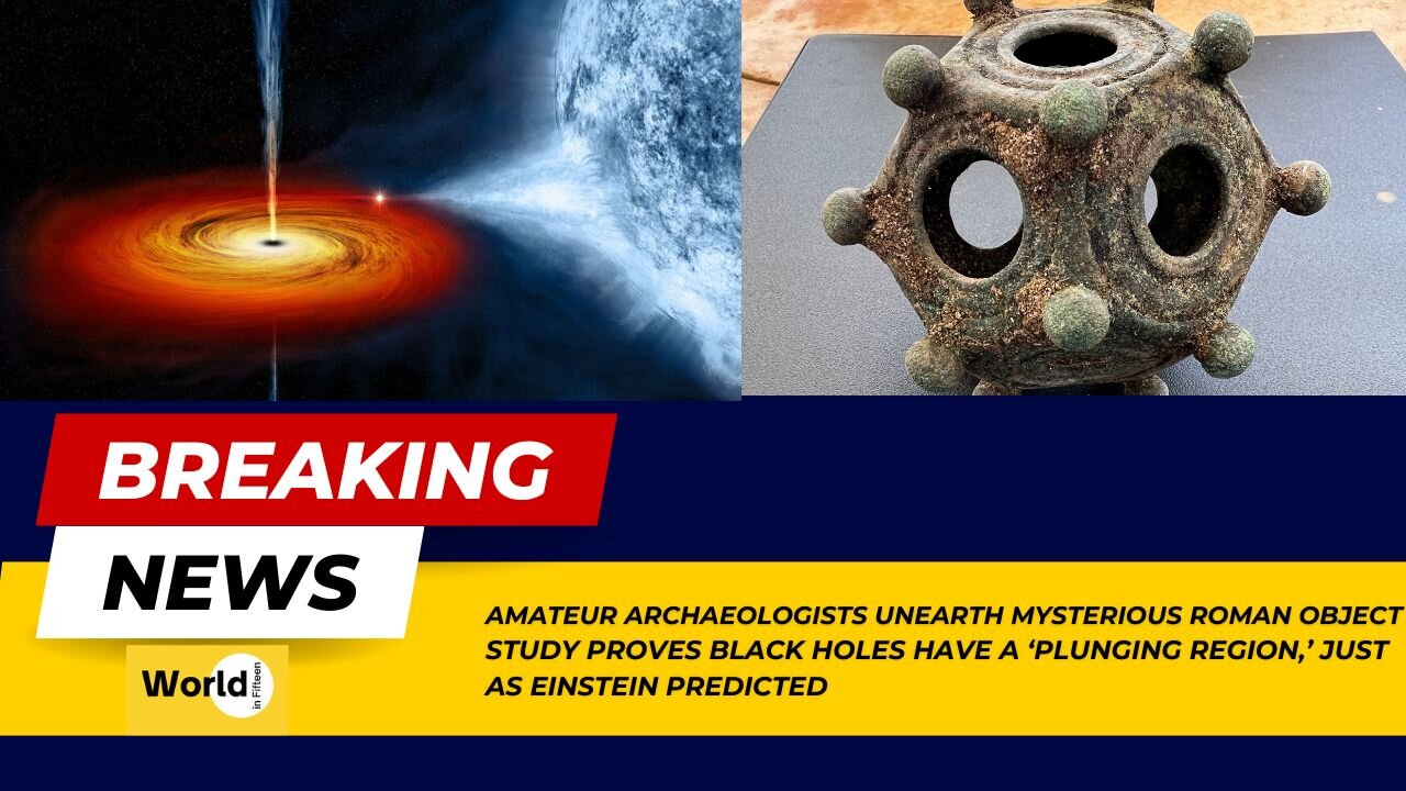 Archaeologists Unearth the Untold Mysteries of a Rare Roman Object! | Space and Science Updates