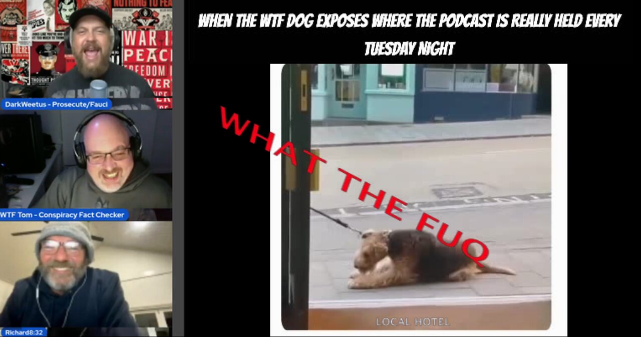 WTF DOG EXPOSES THE REAL MEETING PLACE OF THE PODCAST