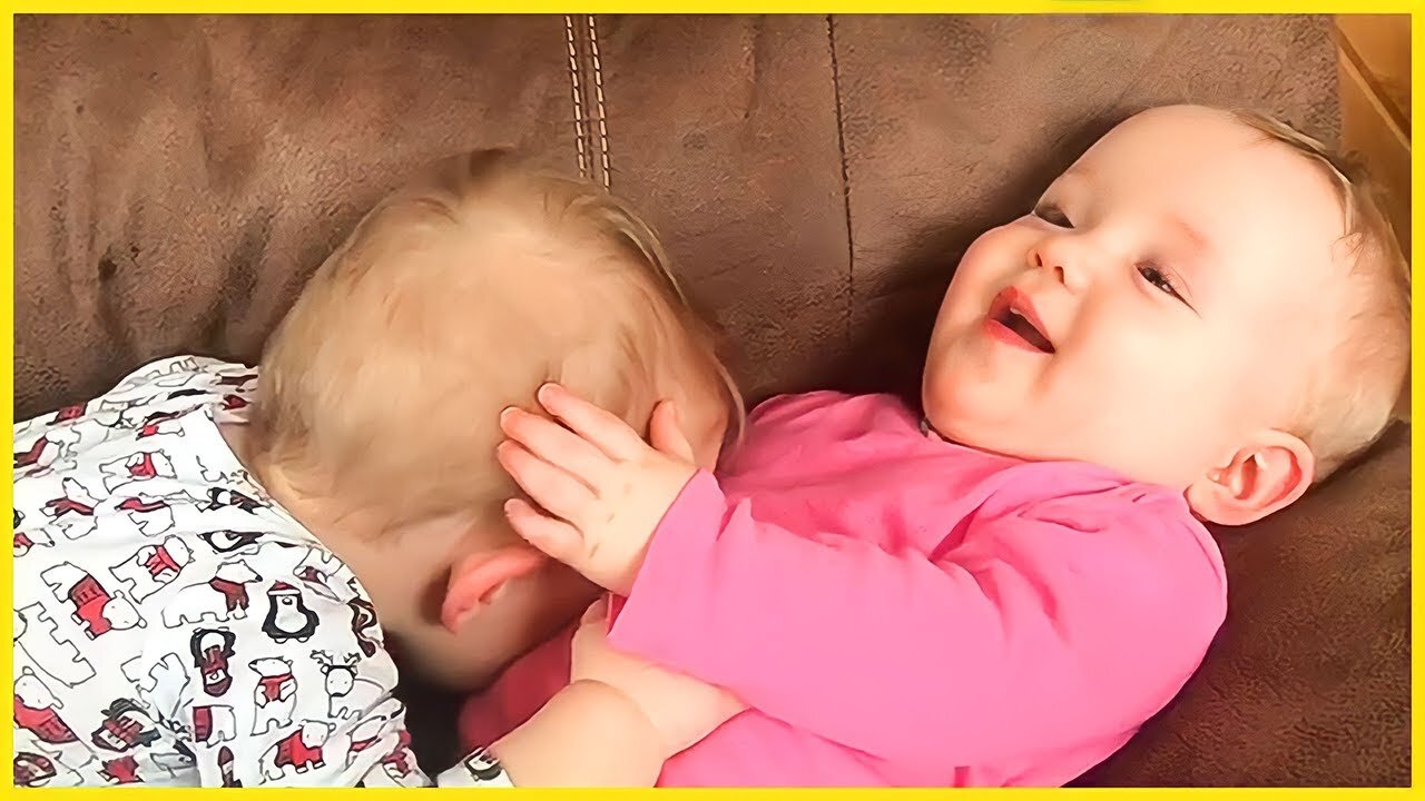 Funny Baby Laughing Hysterically Compilation __ 5-Minute Fails