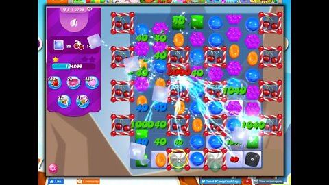 Candy Crush Level 3705 Talkthrough, 24 Moves 0 Boosters