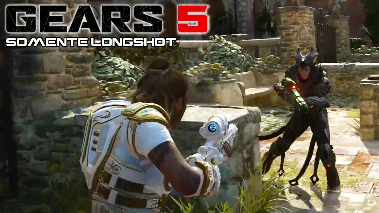 Jogando Um Tiro Uma Baixa do Gears 5