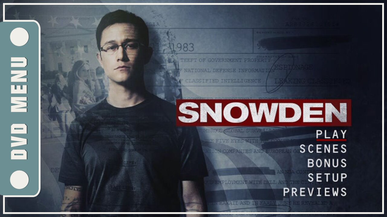 Snowden - DVD Menu