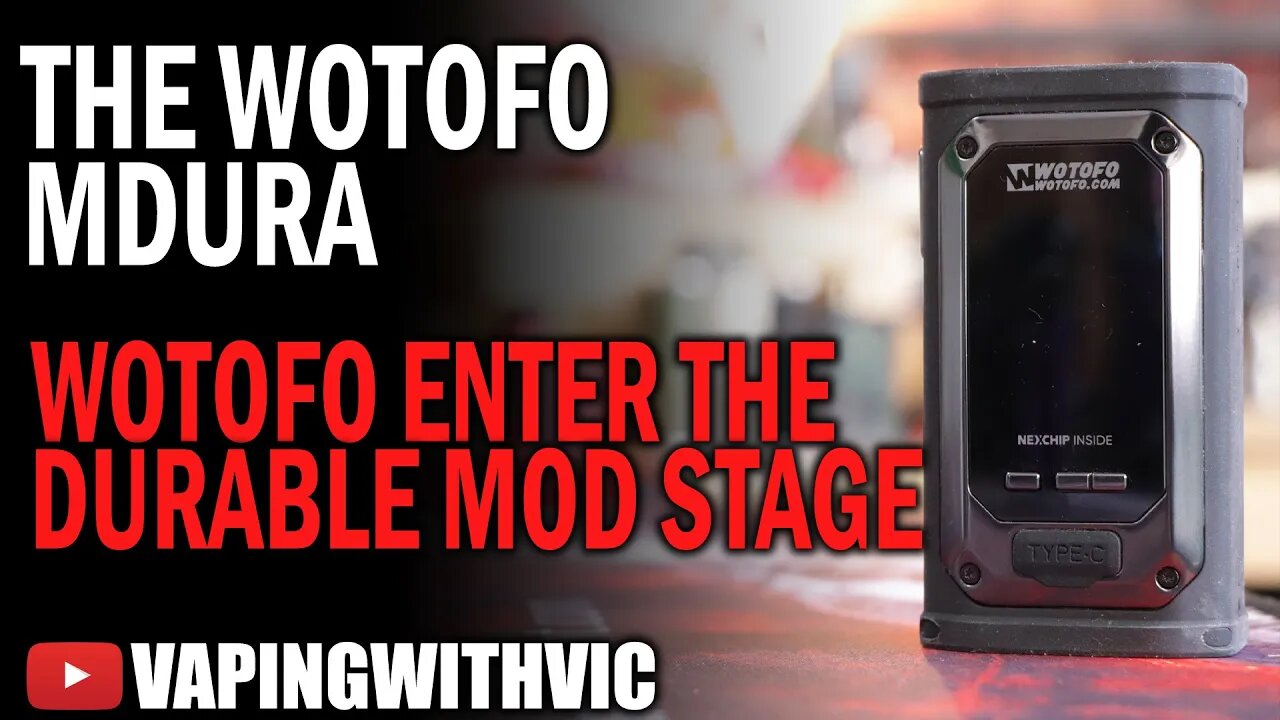 The Wotofo MDURA - Wotofo enter the durable mod ring