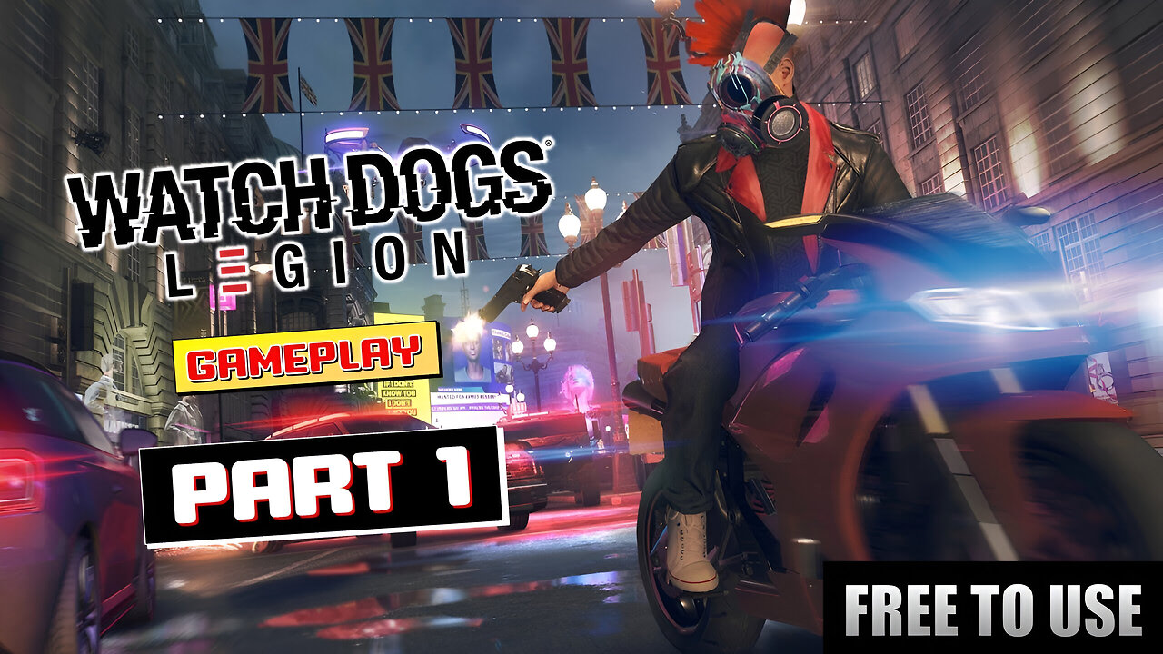Watch dog legion Gameplay Copyright ©️ free || part 1