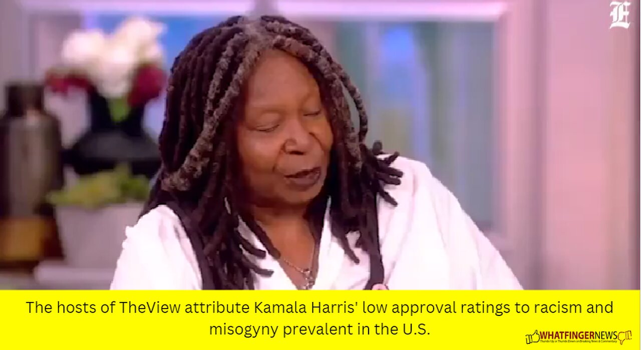 The hosts of The View attribute Kamala Harris' low approval ratings to racism