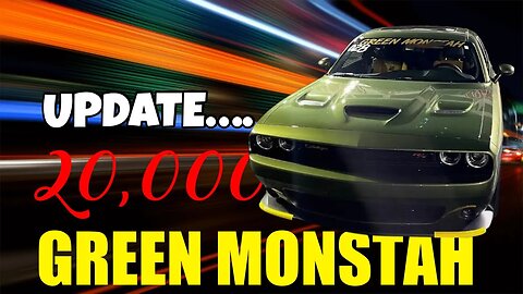 Green Monstah Update. Will It Break 20k Tomorrow? Am I Still Out Of It?