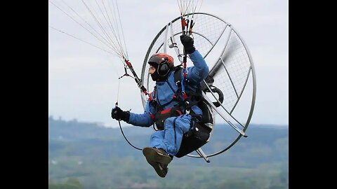 Paramotor crash