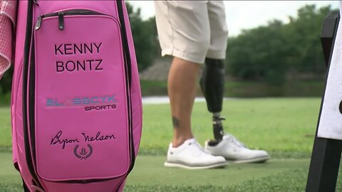 Kenny Bontz's pain-filled journey to his golf dream