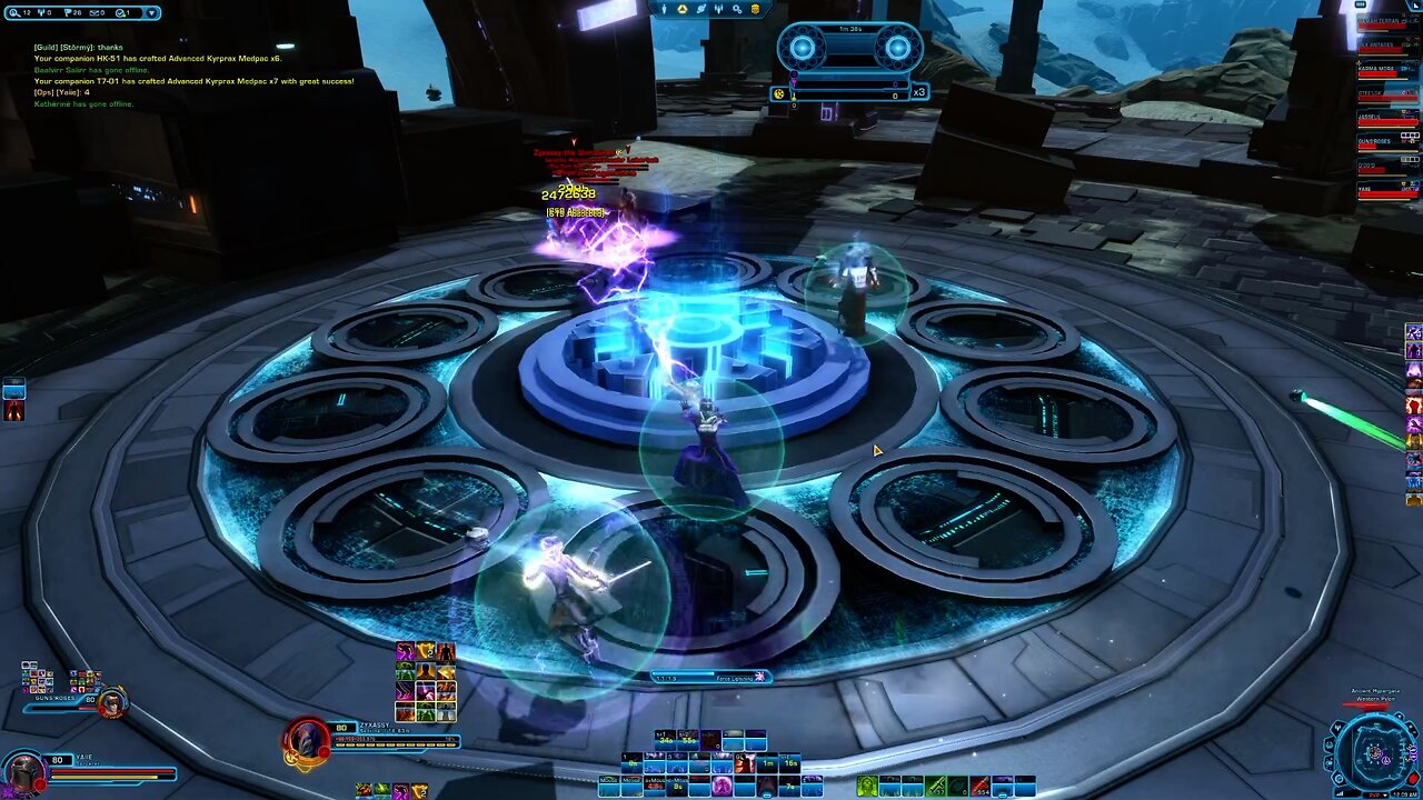 Star Wars: The Old Republic Madness Sorcerer PvP on the Ancient Hypergate