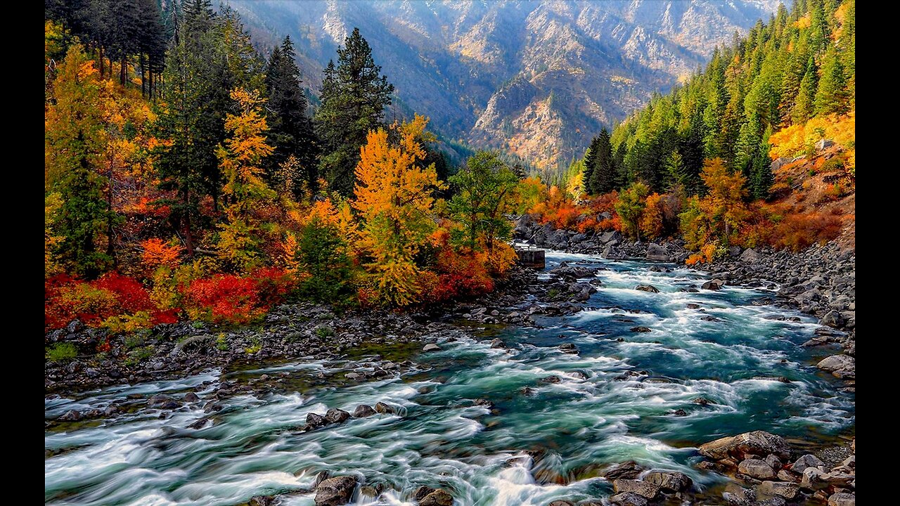 Big Mountain Stream and Box Fan ASMR 1 hour favorite