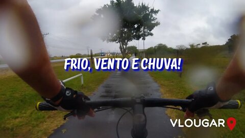 Pedal em Seropédica - EMBRAPA e UFRRJ | Tomando chuva no caminho!