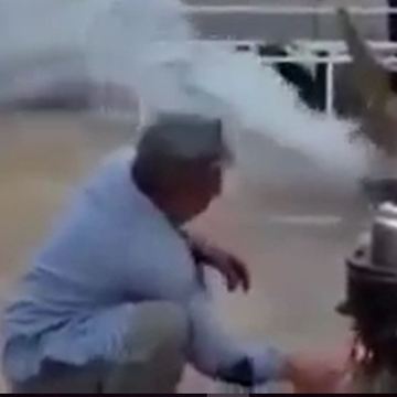 Watch How Man Was Terribly Scared