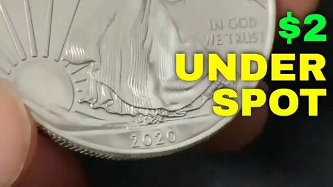 2020 Silver Eagle For $2 Under Spot: Lesson Learned