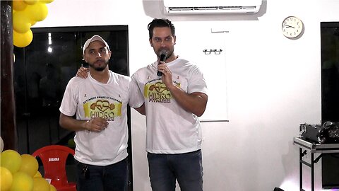 Elieser Ambrósio, Ex-BBB Chegando na Hidrofitness e mostra um pouco de seu trabalho