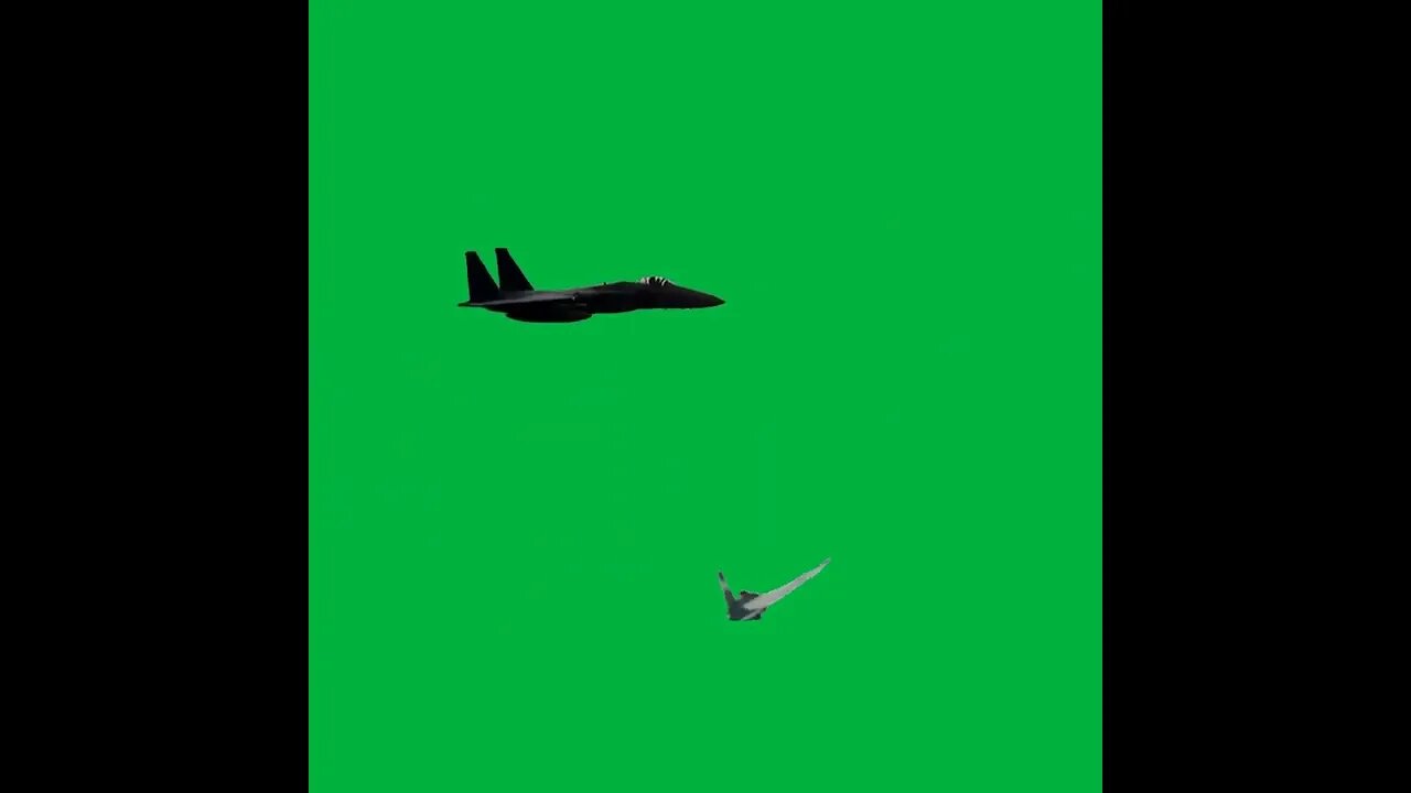 F16 F 15 GREEN SCREEN EFFECTS/ELEMENTS