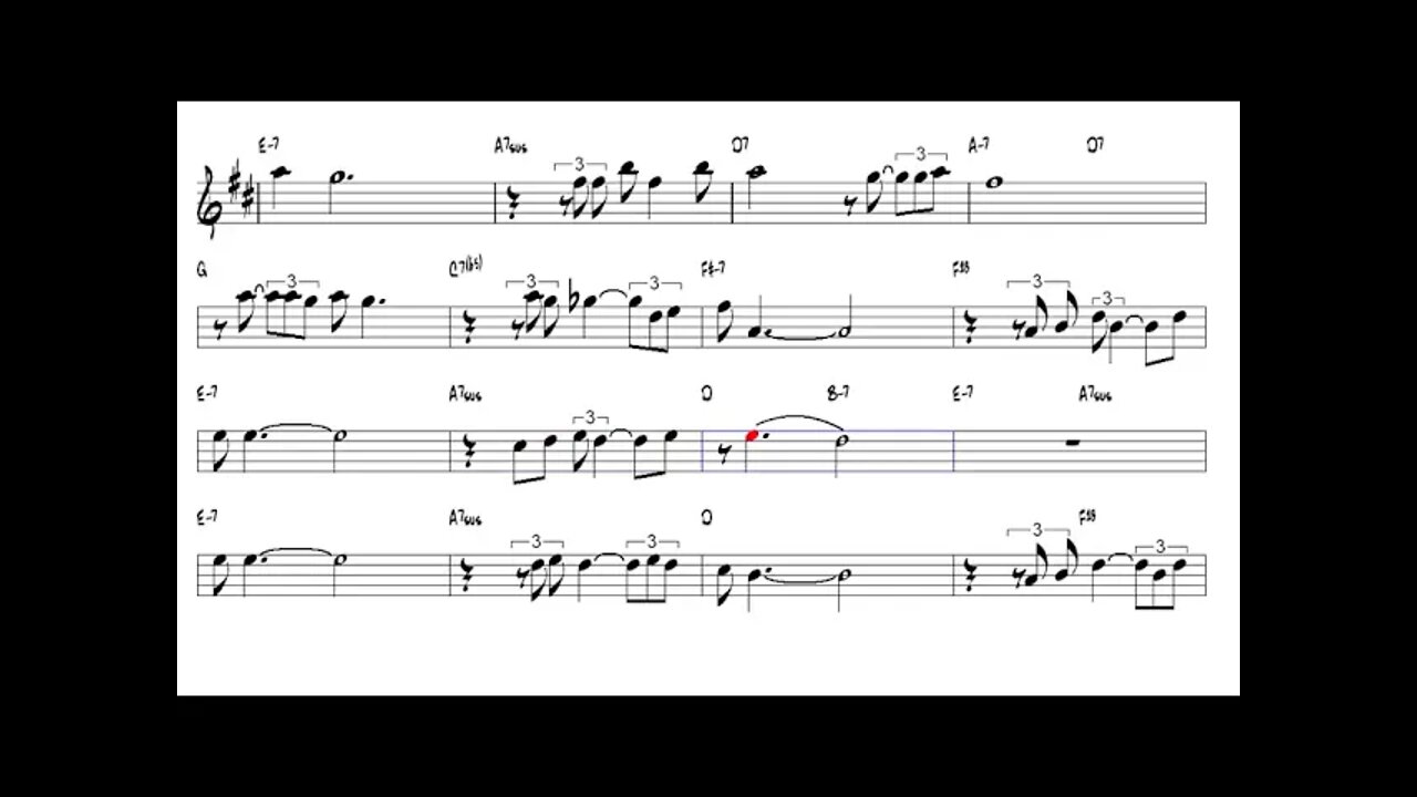 What A Difference A Day Made Maria Grever 1934 Alto Sax