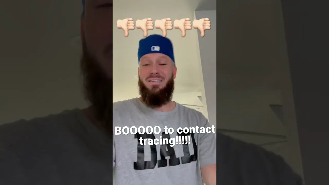 CONTACT TRACING? Ummmmm NO!!