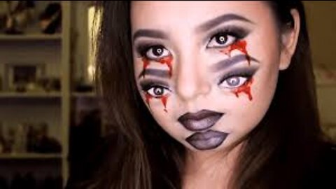 CREEPY HALLOWEEN MAKEUP LOOKS AND OUTFITS