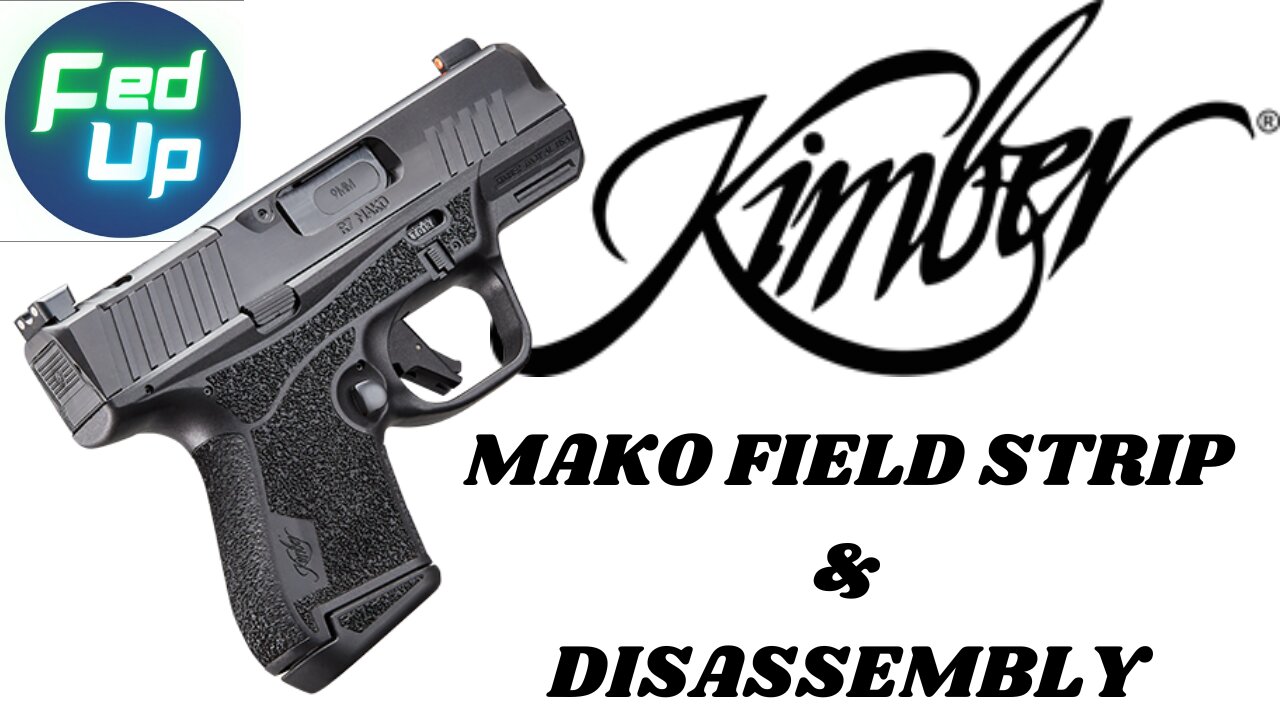 Kimber R7 Mako Field Strip & Disassembly