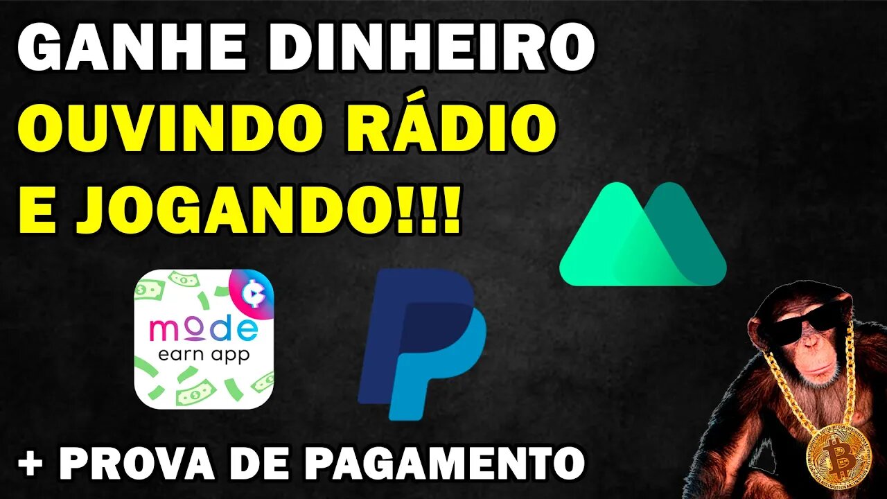 GANHE DINHEIRO OUVINDO RÁDIO E JOGANDO!!!