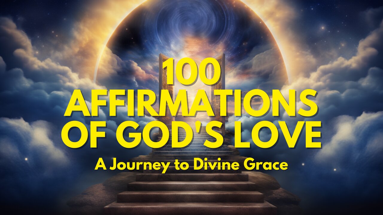 100 Affirmations of God's Love: A Journey to Divine Grace, Theta Binaural Beats 5 Hz