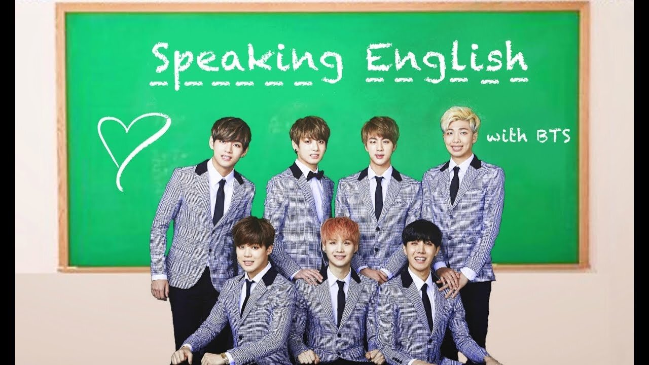 Just BTS Speaking English