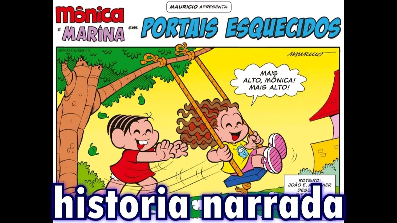 Mônica&Marina em-Portais esquecidos | Gibis do Rapha