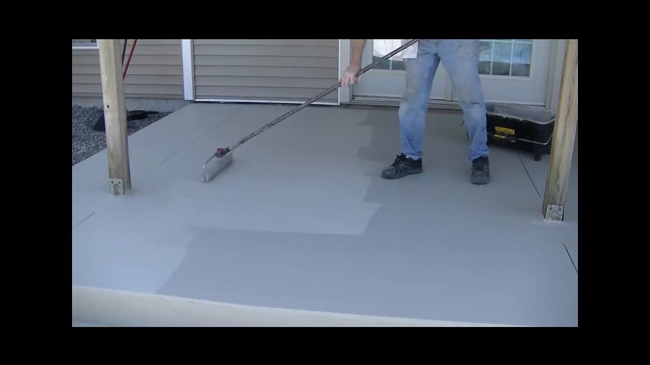 How to Paint Concrete