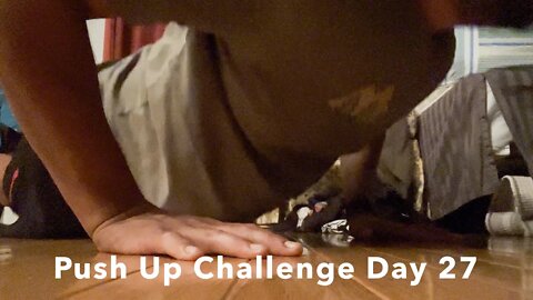 Push Up Challenge Day 27 | 2700/3000