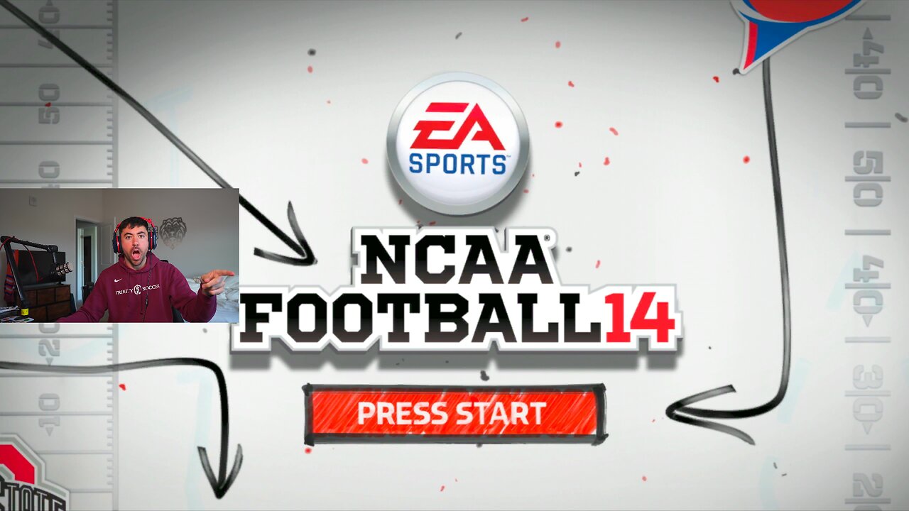 COD Streamer plays NCAA Football