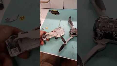 don't use brake clean on a DJI drone, catastrophic failure