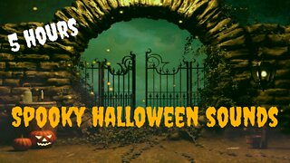 Spooky Halloween Sounds | Haunted House Ambiance | 5 hours