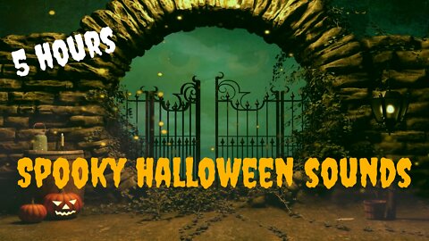 Spooky Halloween Sounds | Haunted House Ambiance | 5 hours