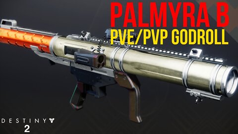 Palmyra B Rocket Launcher PVE/PVP GODROLL Guide | Destiny 2 The Witch Queen