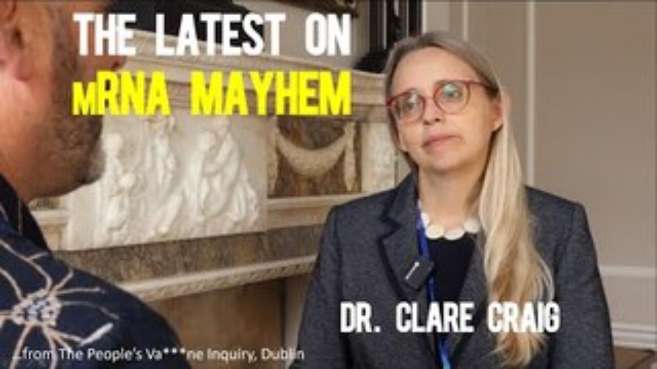 The Final Outcome of mRNA Mania - with Dr. Clare Craig!