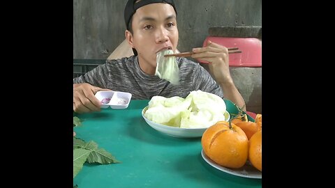 Boiled cabbage and orange dessert