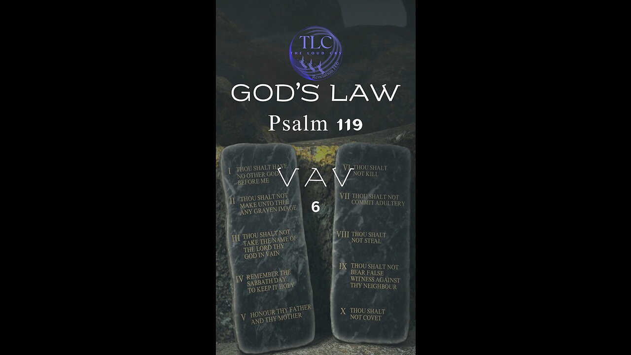 GOD'S LAW - Psalm 119 - 6 - Salvation through God's law #shorts