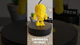 3D Print of Chewbacca from Starwars | Chewie #shorts #chewbacca #starwars #jediknight #hansolo