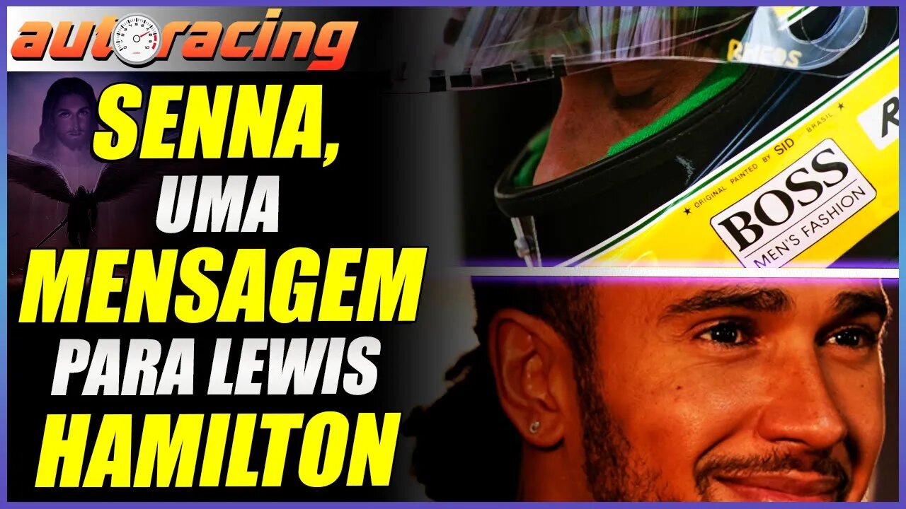 EMOCIONANTE! UMA MENSAGEM DE AYRTON SENNA PARA LEWIS HAMILTON |B