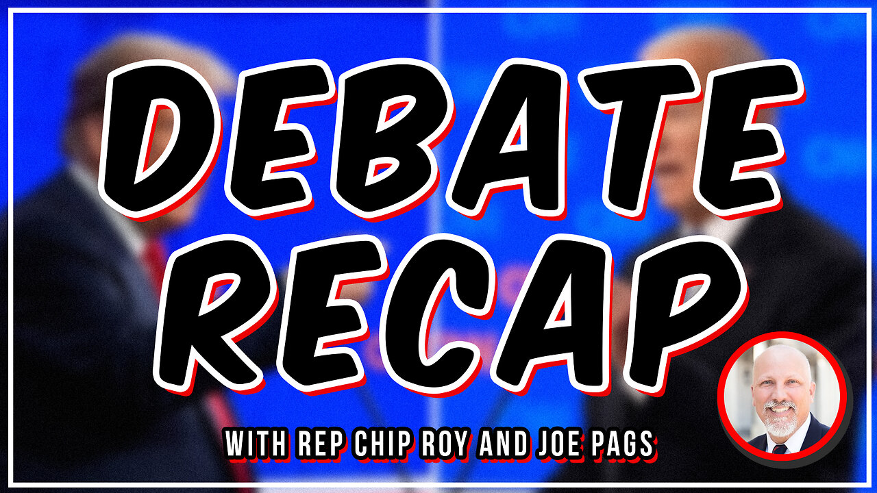 Rep Chip Roy With Reaction RIGHT After the Debate