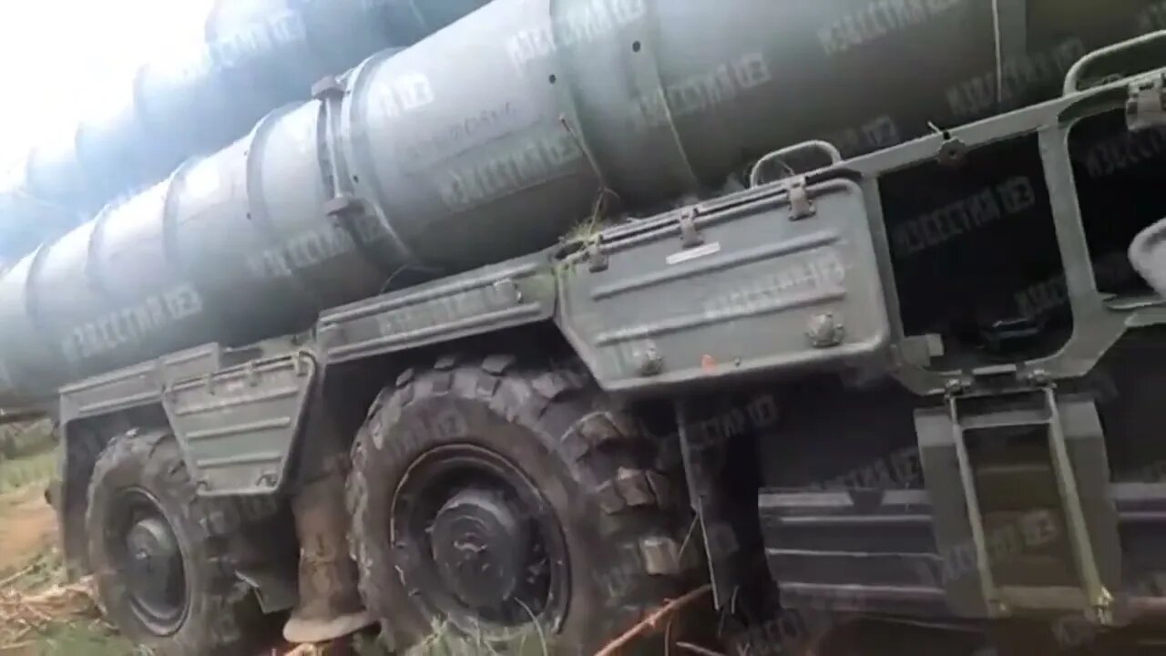 Captured Ukrainian S-300