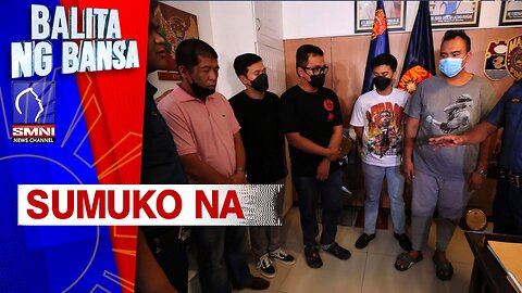 5 Police sangkot sa robbery at extortion sa Maynila, sumuko na sa PNP