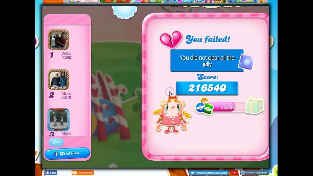 Candy Crush Level 3253 Talkthrougth, 27 Moves 0 Boosters