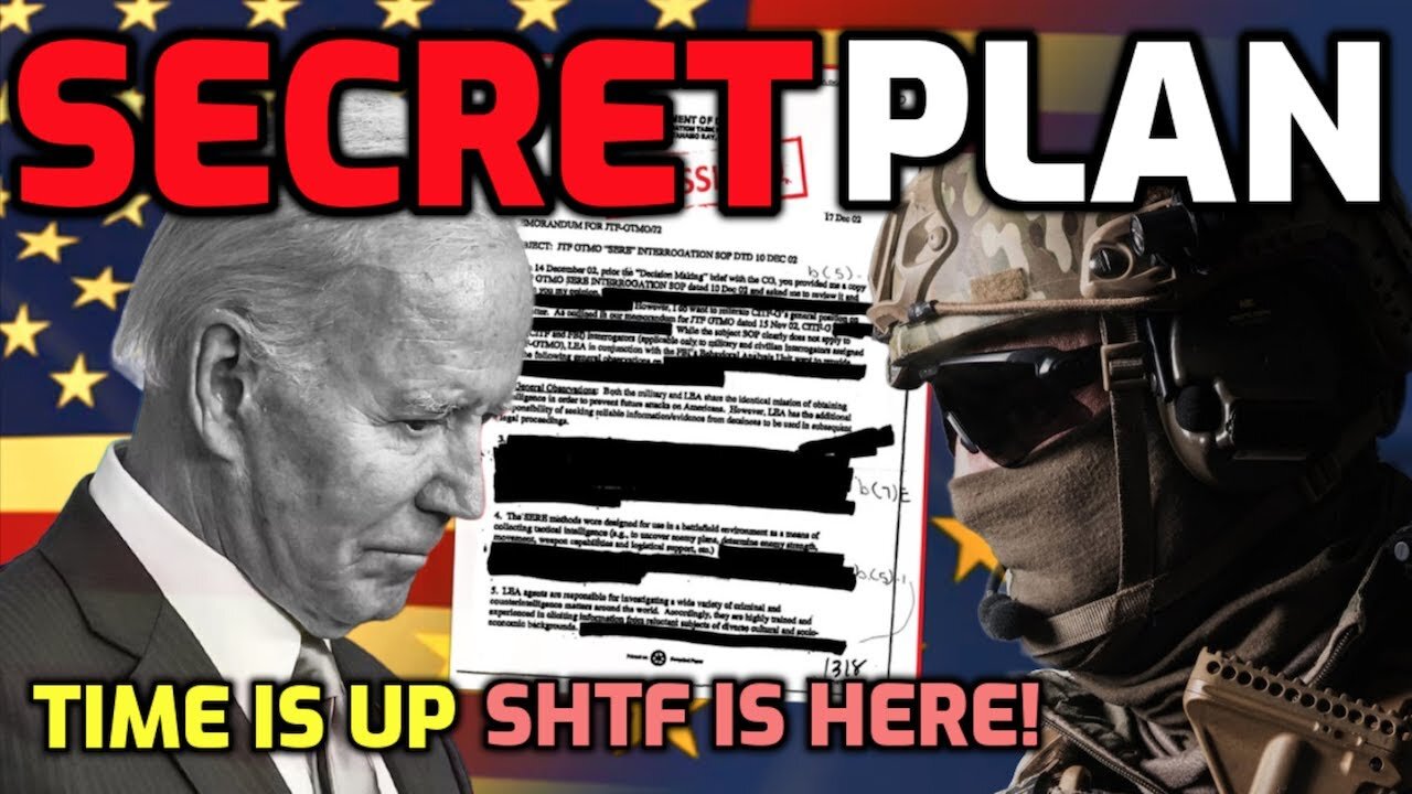 Secret Emergency Government Plan To Begin - PREPARE NOW SHTF is HERE!!